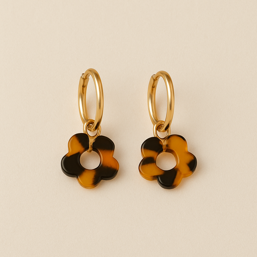 Bloom Hoops - Tortoise