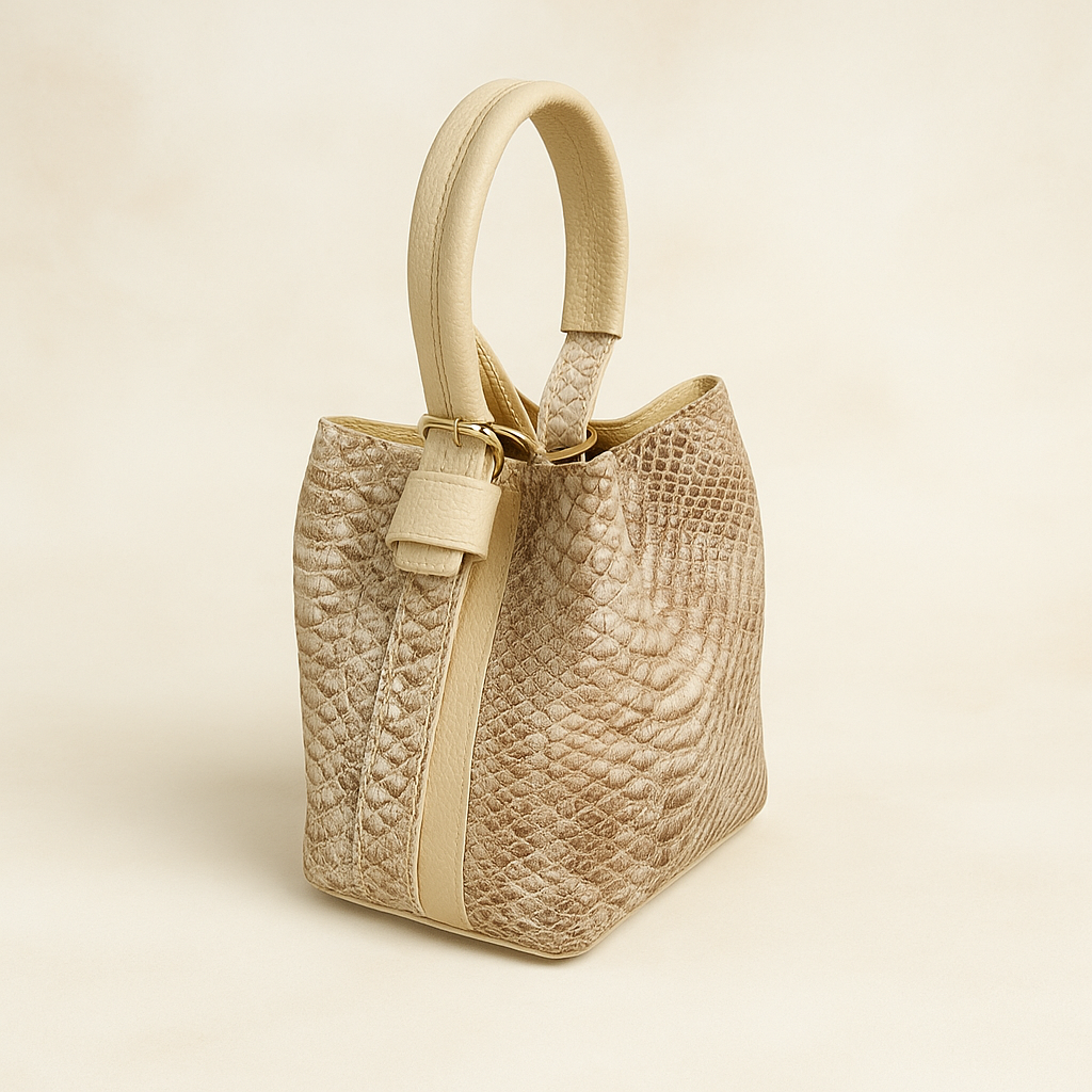 Savannah Bucket Bag – Beige