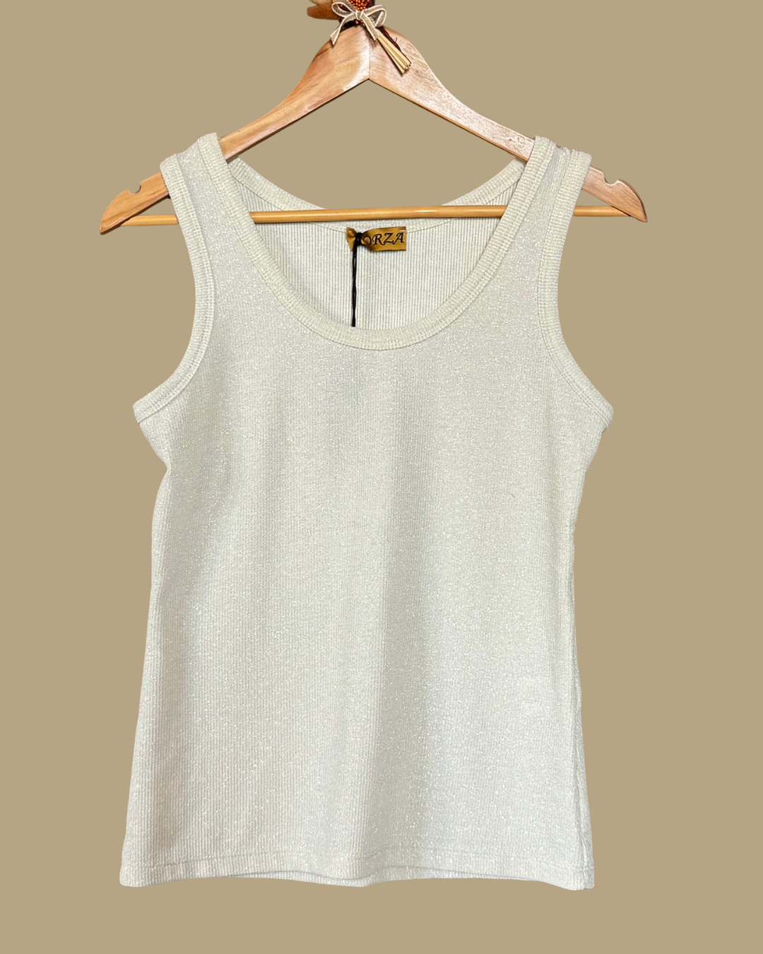 Shimmer Rib Tanktop
