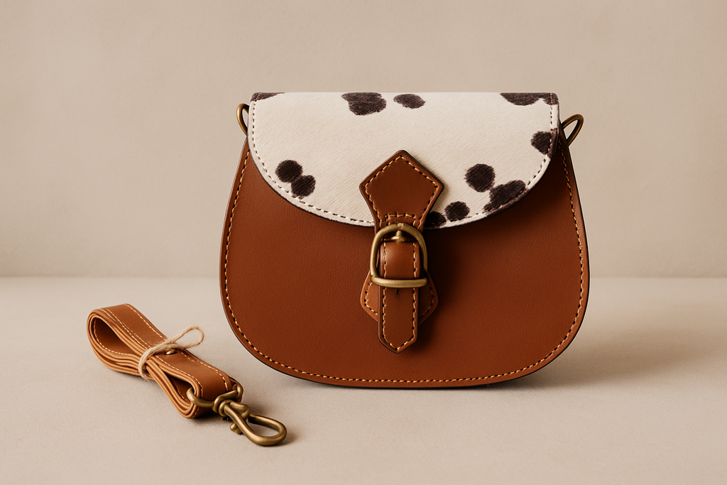 Leren dierenprint tas Jay Winter