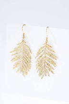 Golden Leaf Earrings