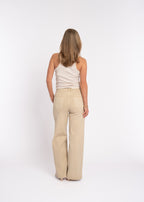 Soft Sand Wide Leg Jeans