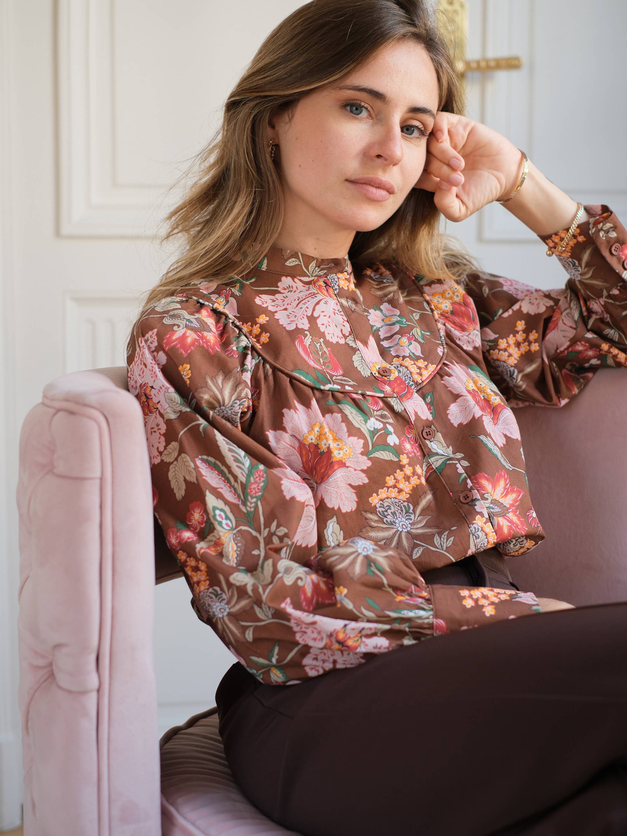 Autumn Bloom Blouse