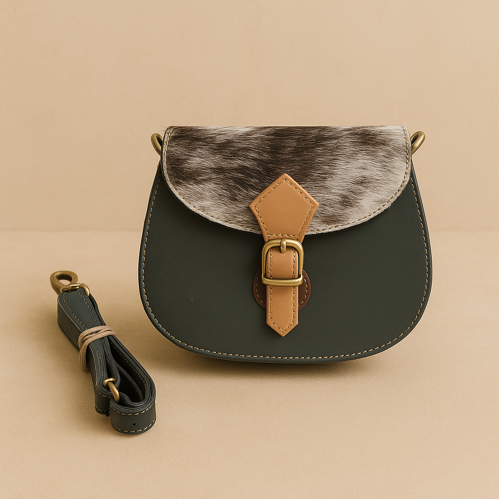 Leren dierenprint tas Jay Winter