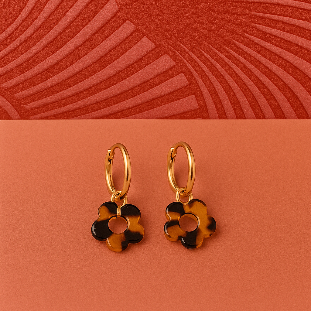 Bloom Hoops - Tortoise