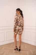 Paillettenrok Floral Sparkle