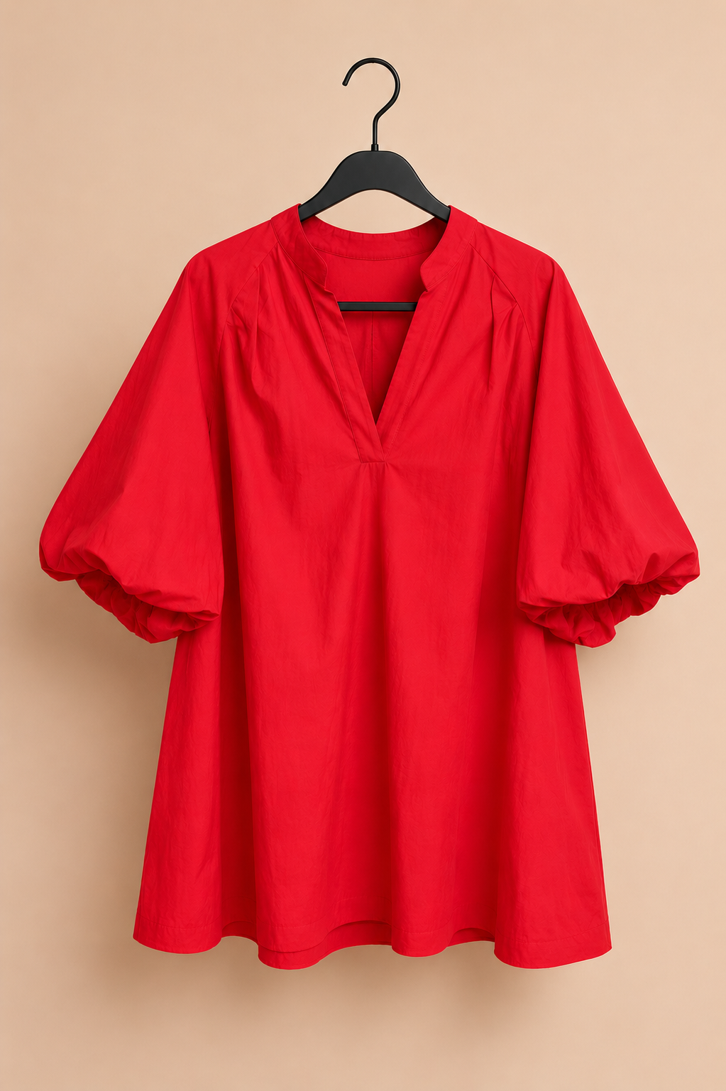 Red dress
