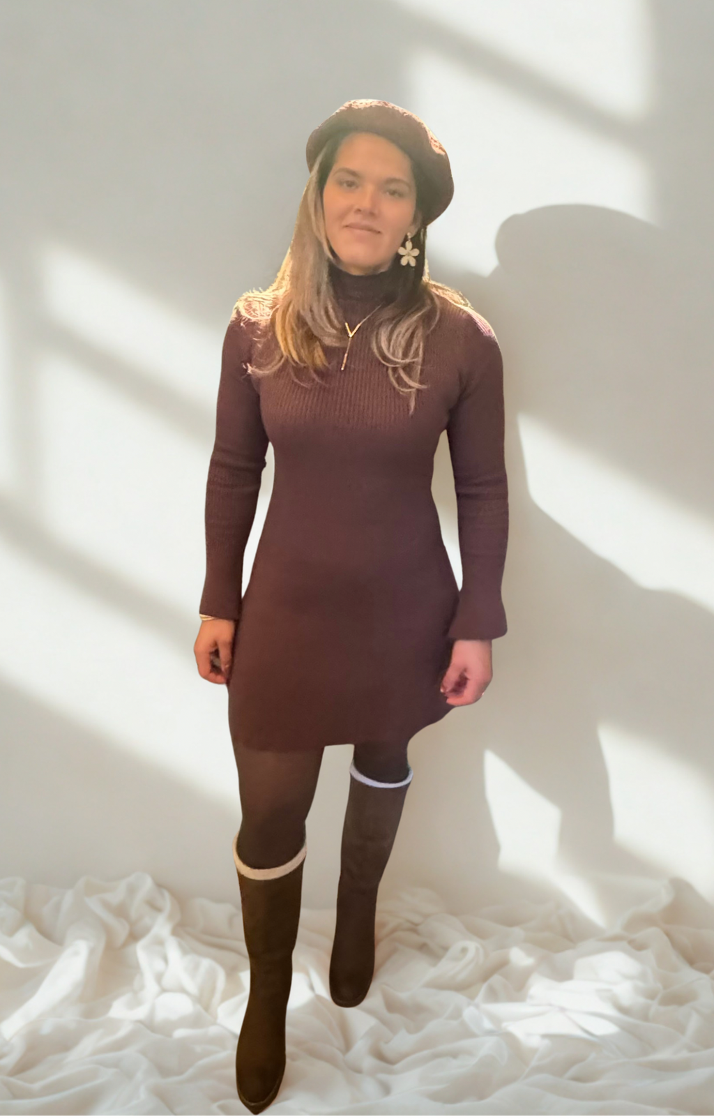 Turtle Neck Dress