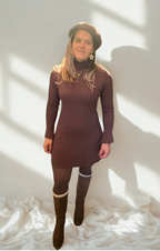 Turtle Neck Dress