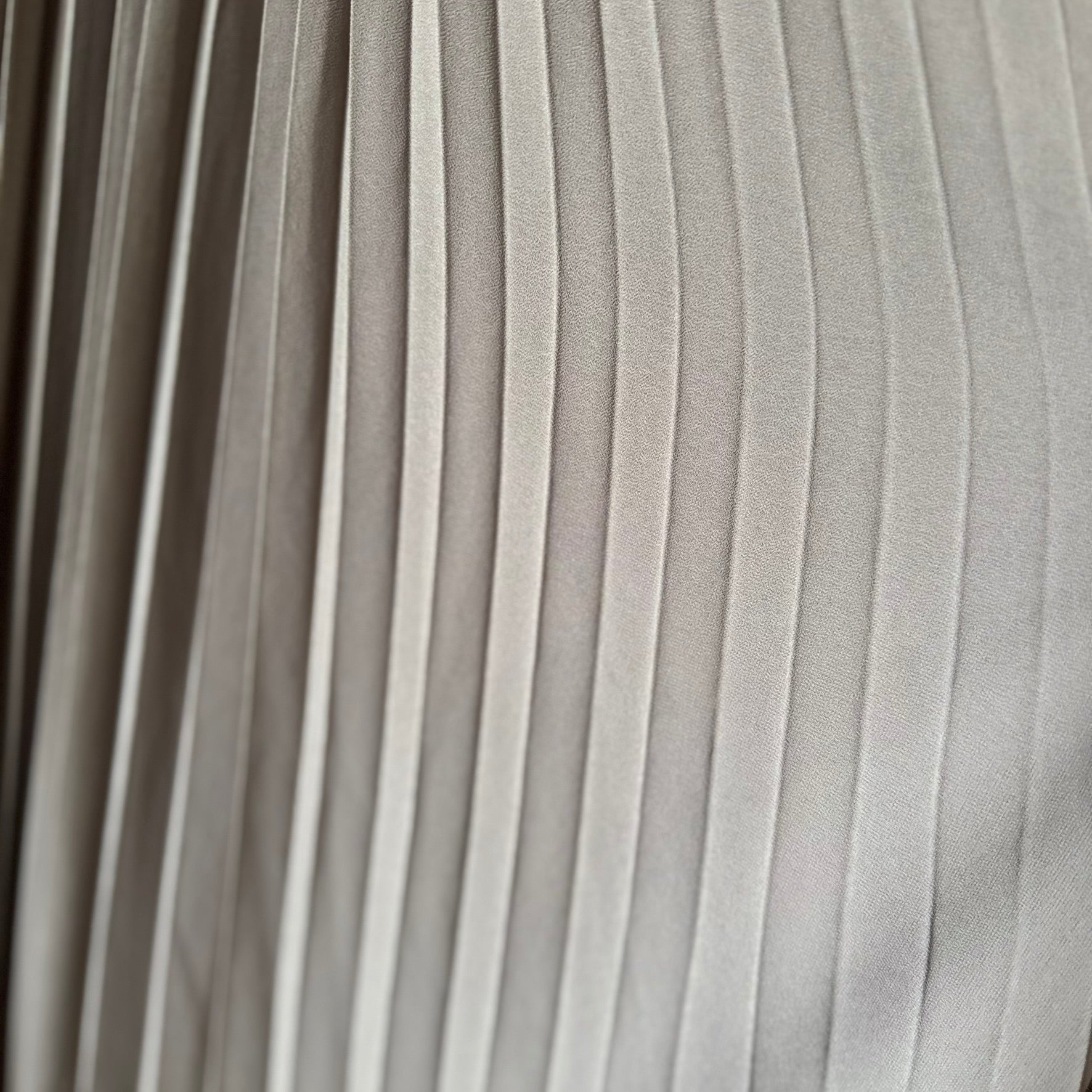 Plissé jurk maxi met lange mouwen