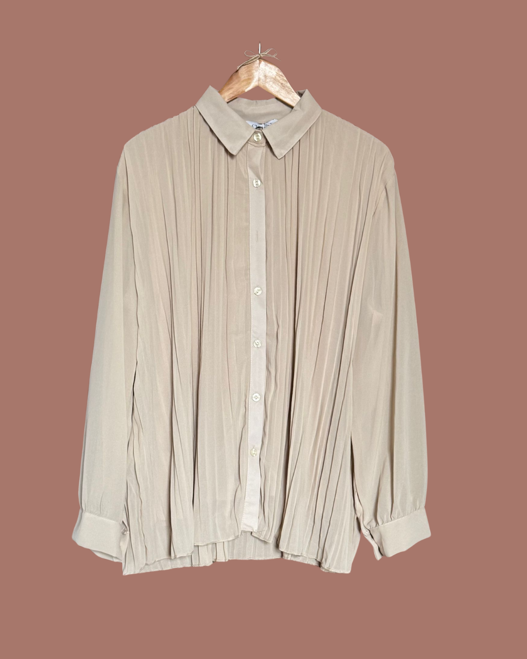 Plissé blouse