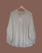 Elegante blouse met plooidetail