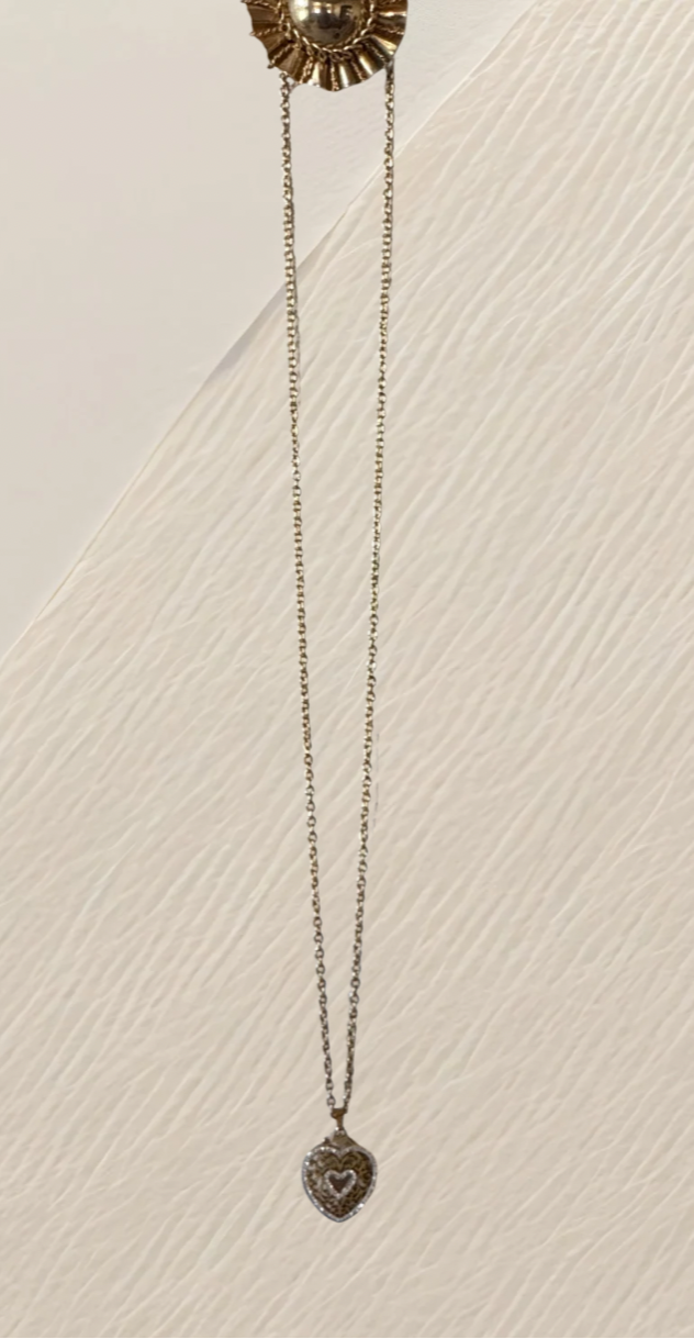 Vintage Heart Ketting