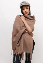 Soft Cozy Fringe Scarf