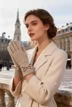 Cozy Glow Knit Gloves