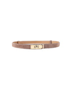 Suede Charm Belt